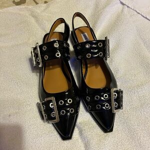 Steve Madden Black Patent Shoes